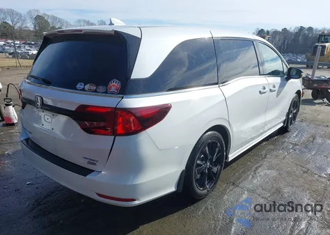 2023 Honda Odyssey Sport z USA, uszkodzony, nr VIN 5FNRL6H74PB029225